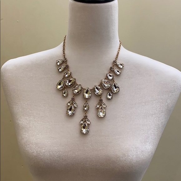 NWOT Aldo large crystal rhinestone choker necklace - Picture 5 of 8